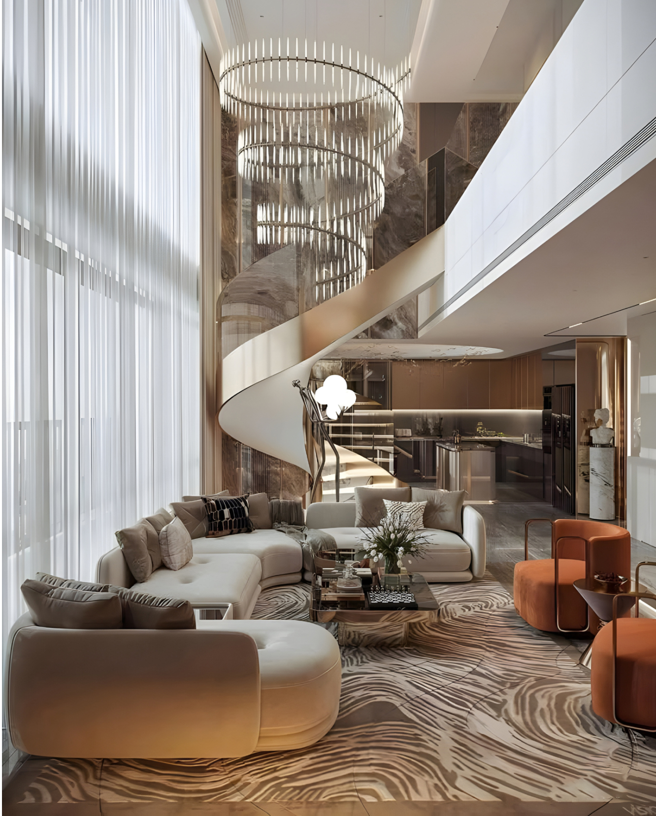 Dự án không gian phòng khách tinh tế