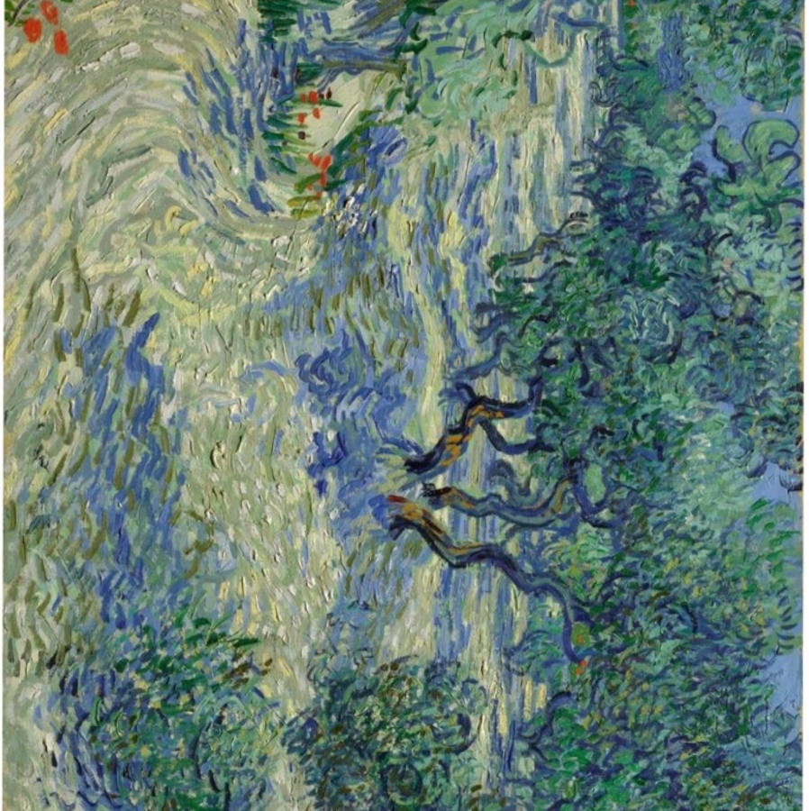 Thảm len thiết kế theo phong cách van gogh